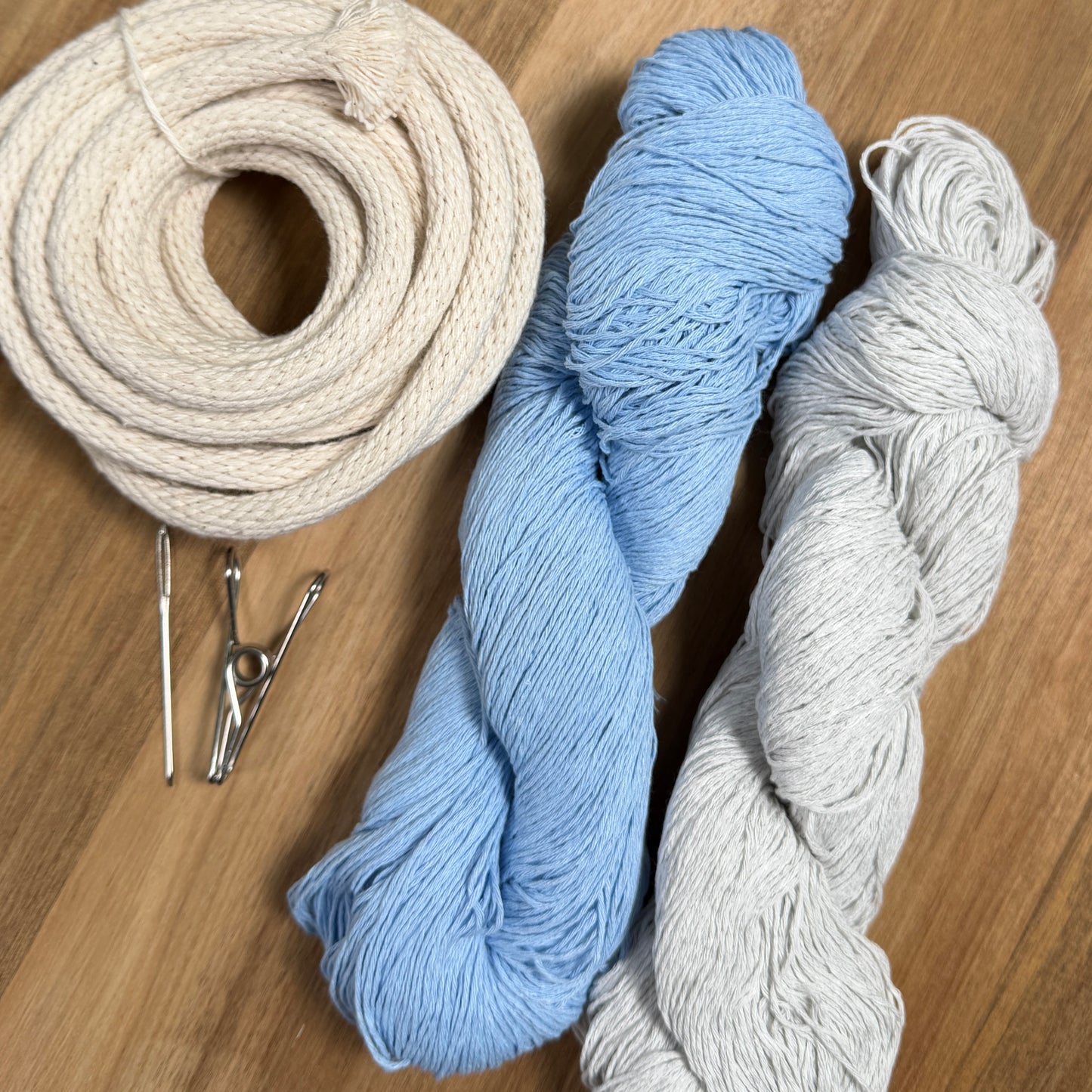 Cotton Yarn Coiled Basket Kit