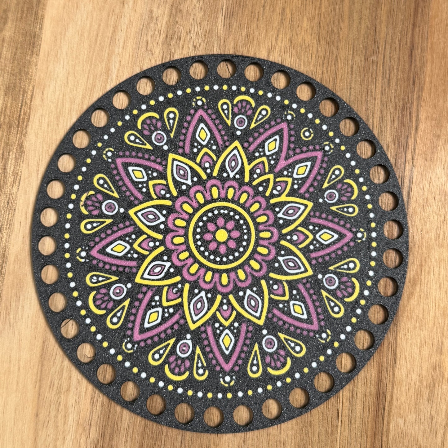 Mandala Base for Basket Making