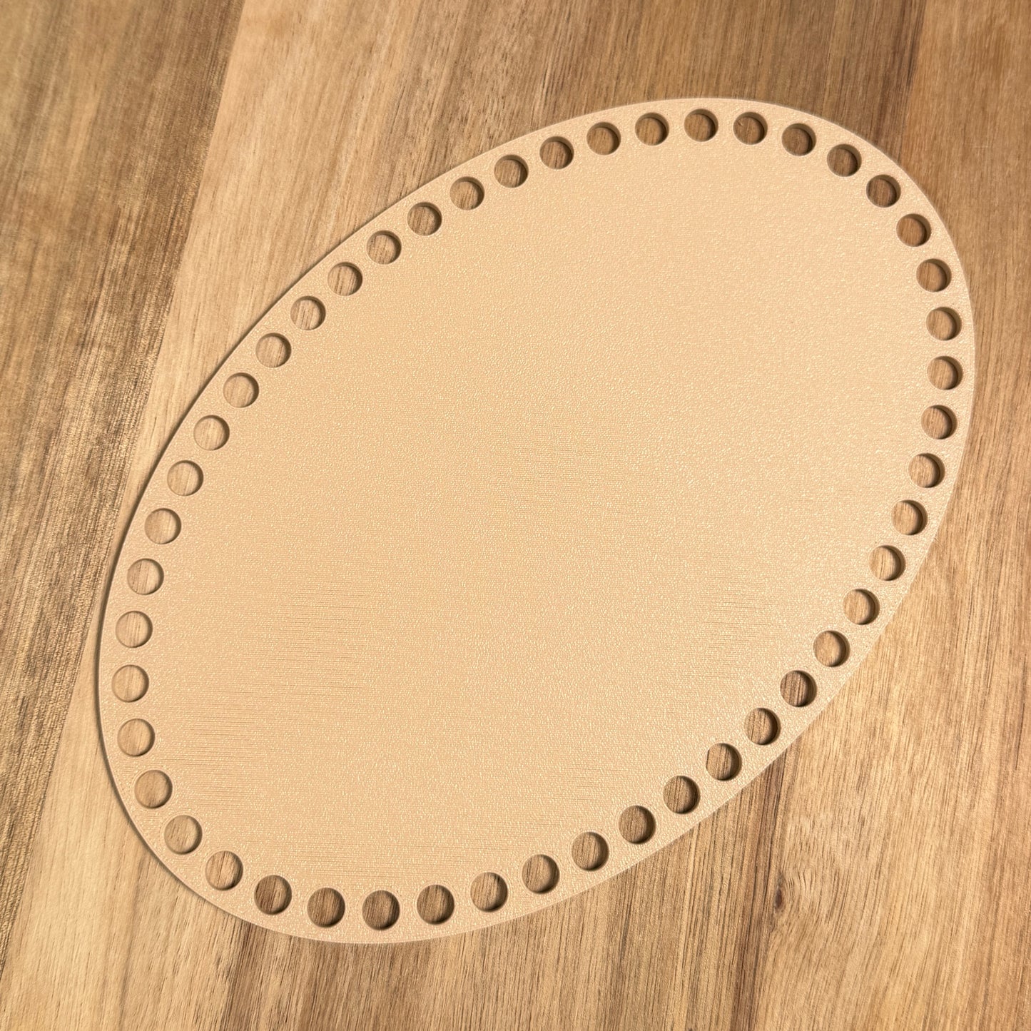 Oval Base for Basket Making