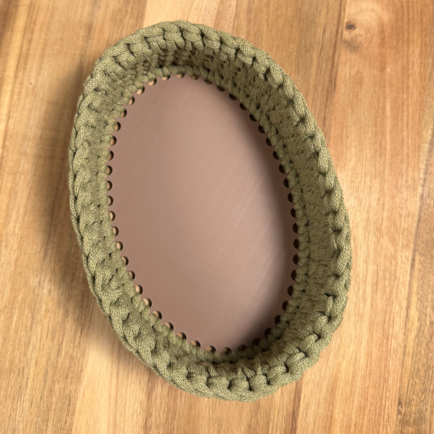 Oval Base for Basket Making
