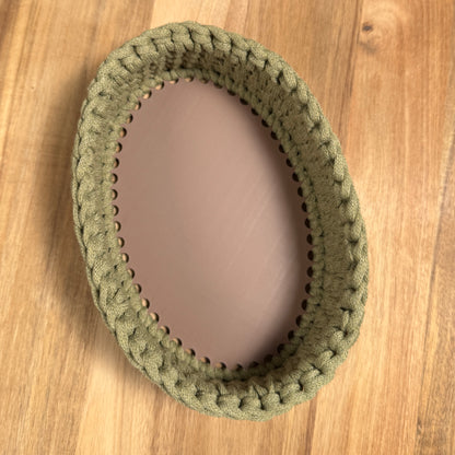 Oval Base for Basket Making