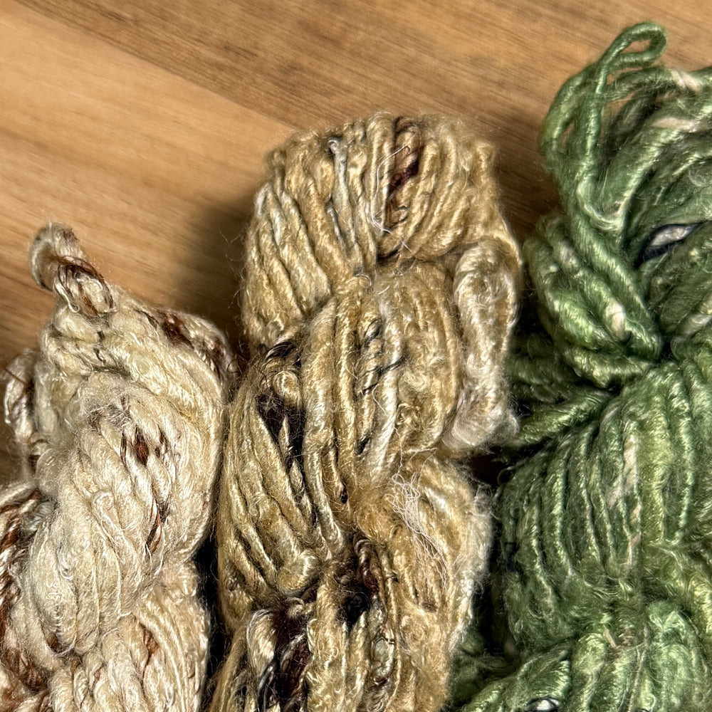 Chunky Recycled Banana Yarn - Multicolor