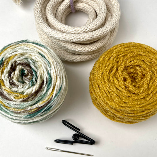 Yarn Coiled Basket Kit - Limited Edition