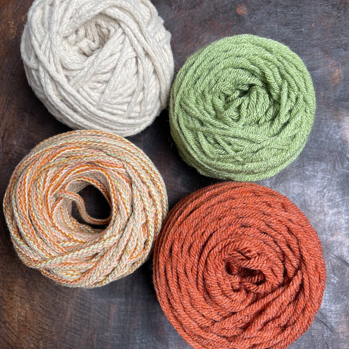 Yarn Coiled Basket Kit - Fall Edition