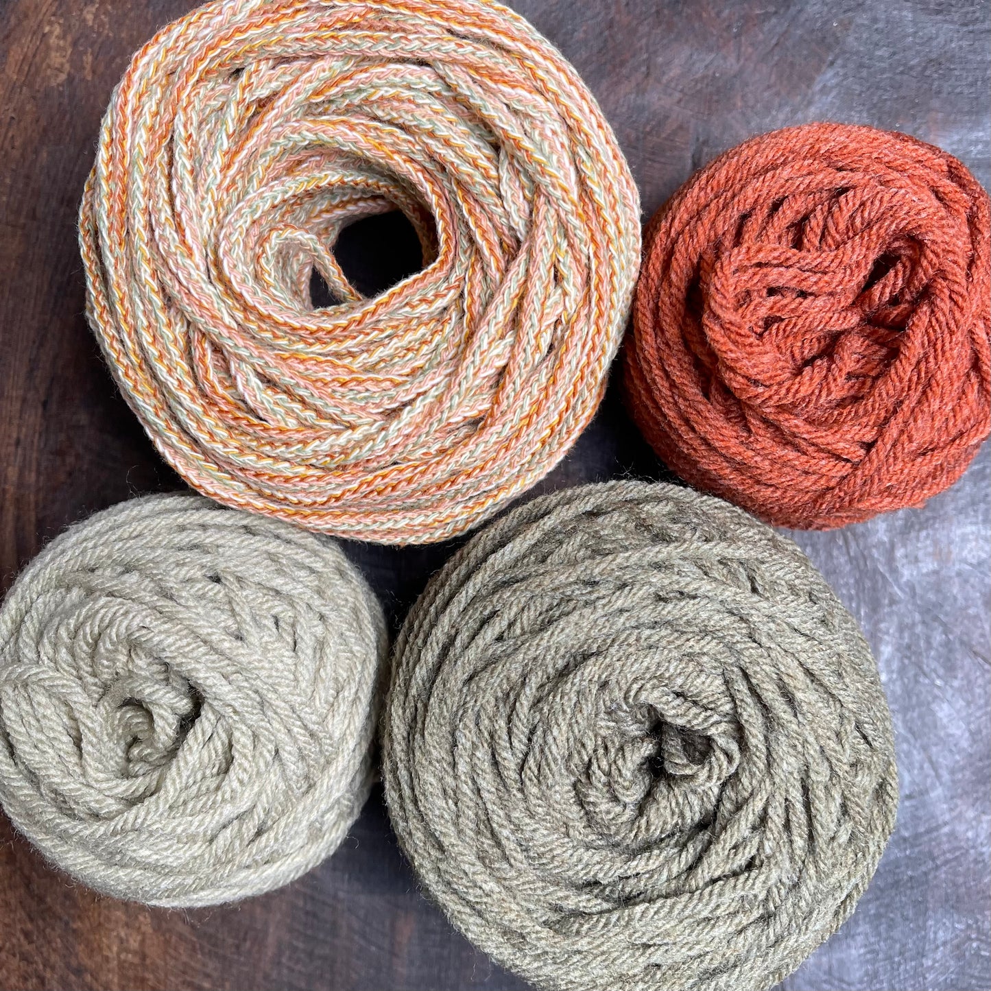 Yarn Coiled Basket Kit - Fall Edition