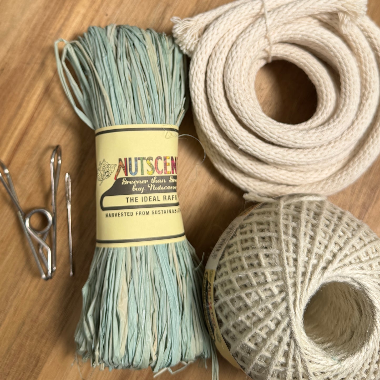 Raffia and Twine Coiled Basket Kit
