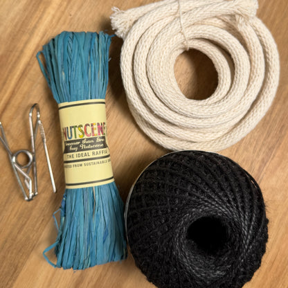 Raffia and Twine Coiled Basket Kit