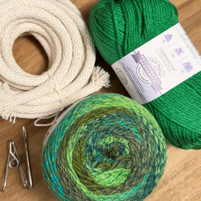 Yarn Coiled Basket Kit