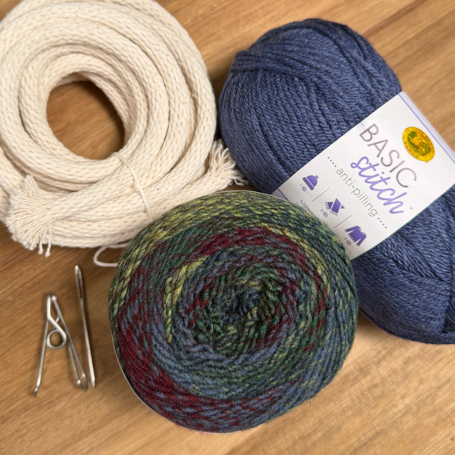 Yarn Coiled Basket Kit
