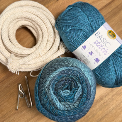 Yarn Coiled Basket Kit