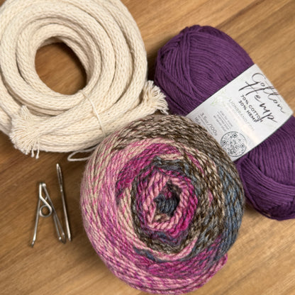 Yarn Coiled Basket Kit