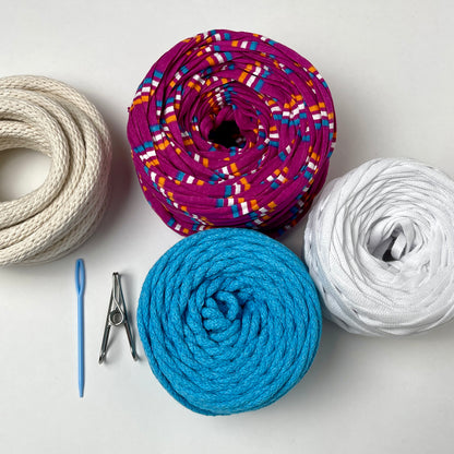 Textured Coiled Basket Weaving Kit