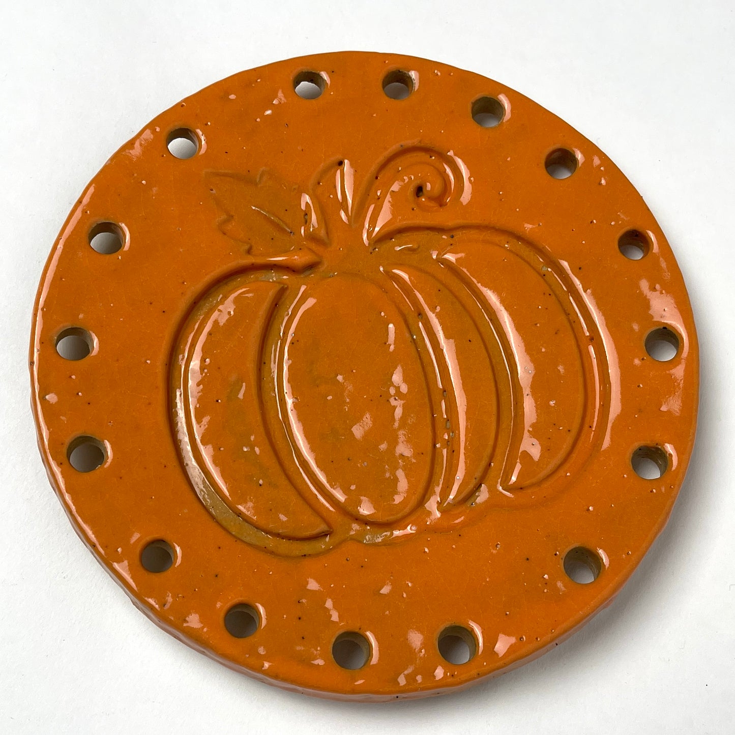 Limited-Edition Holiday Ceramic Bases for Basket Coiling