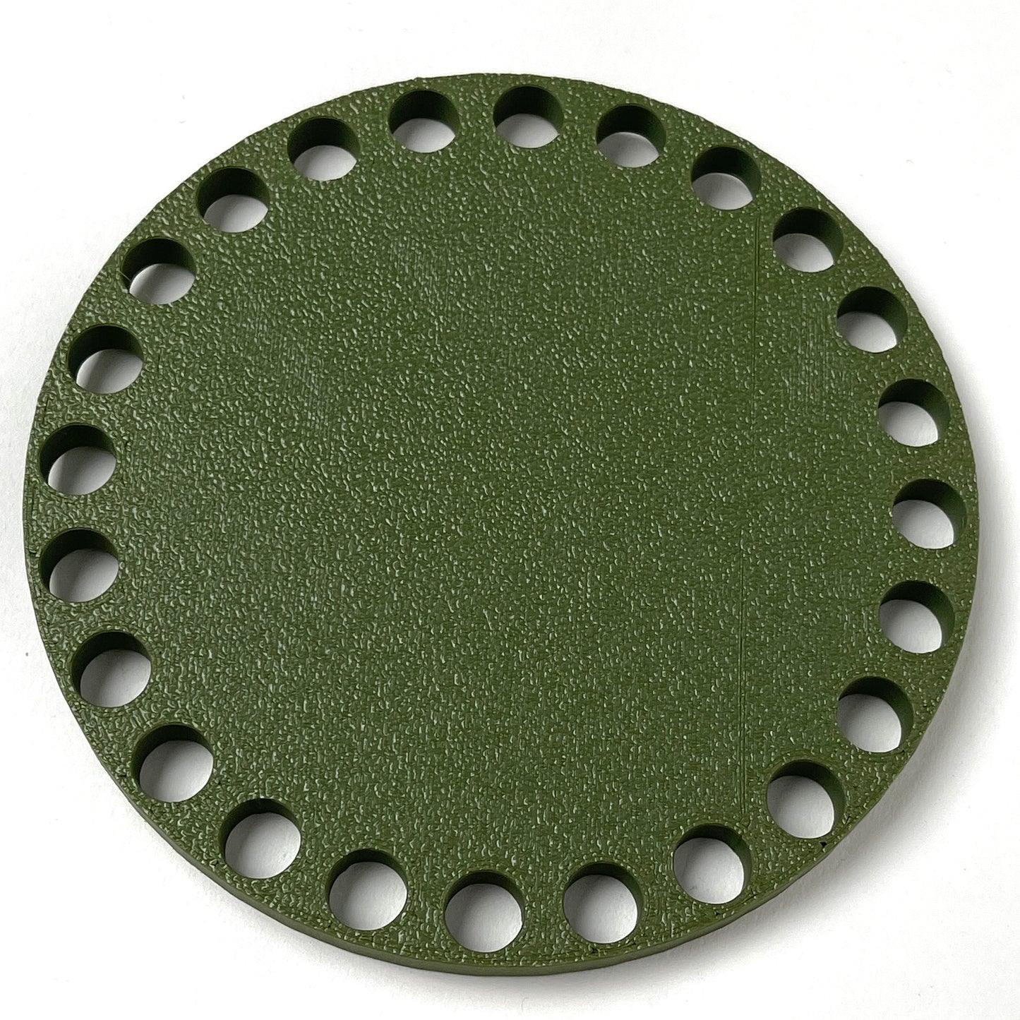 3D Printed Bases for Crochet and Basket Coiling - 4-inch