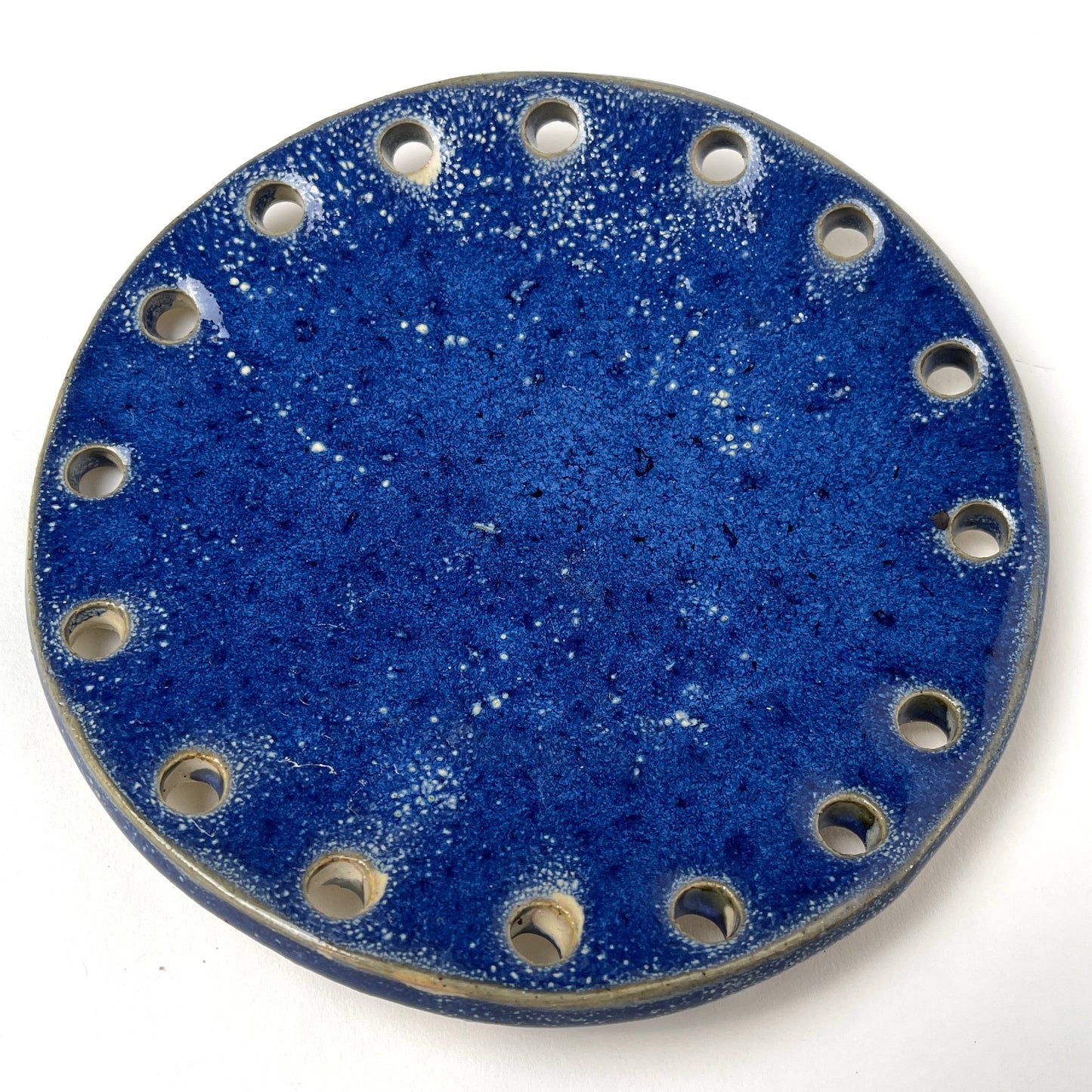 Curved Ceramic Base for Coiled Baskets - 6 inch