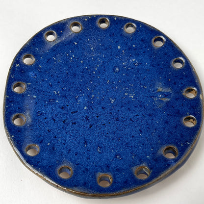 Curved Ceramic Base for Coiled Baskets - 6 inch