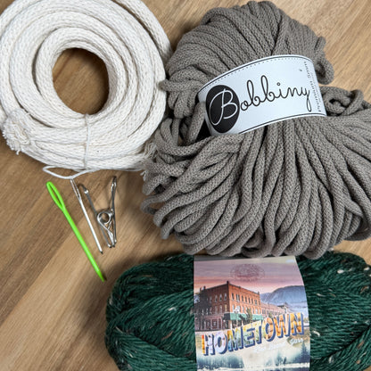 Textured Coiled Basket Weaving Kit