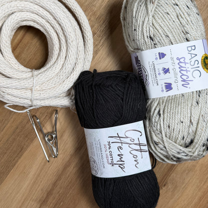 Yarn Coiled Basket Kit