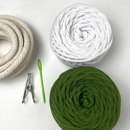 Holiday Candy Cane Coiled Basket Kit