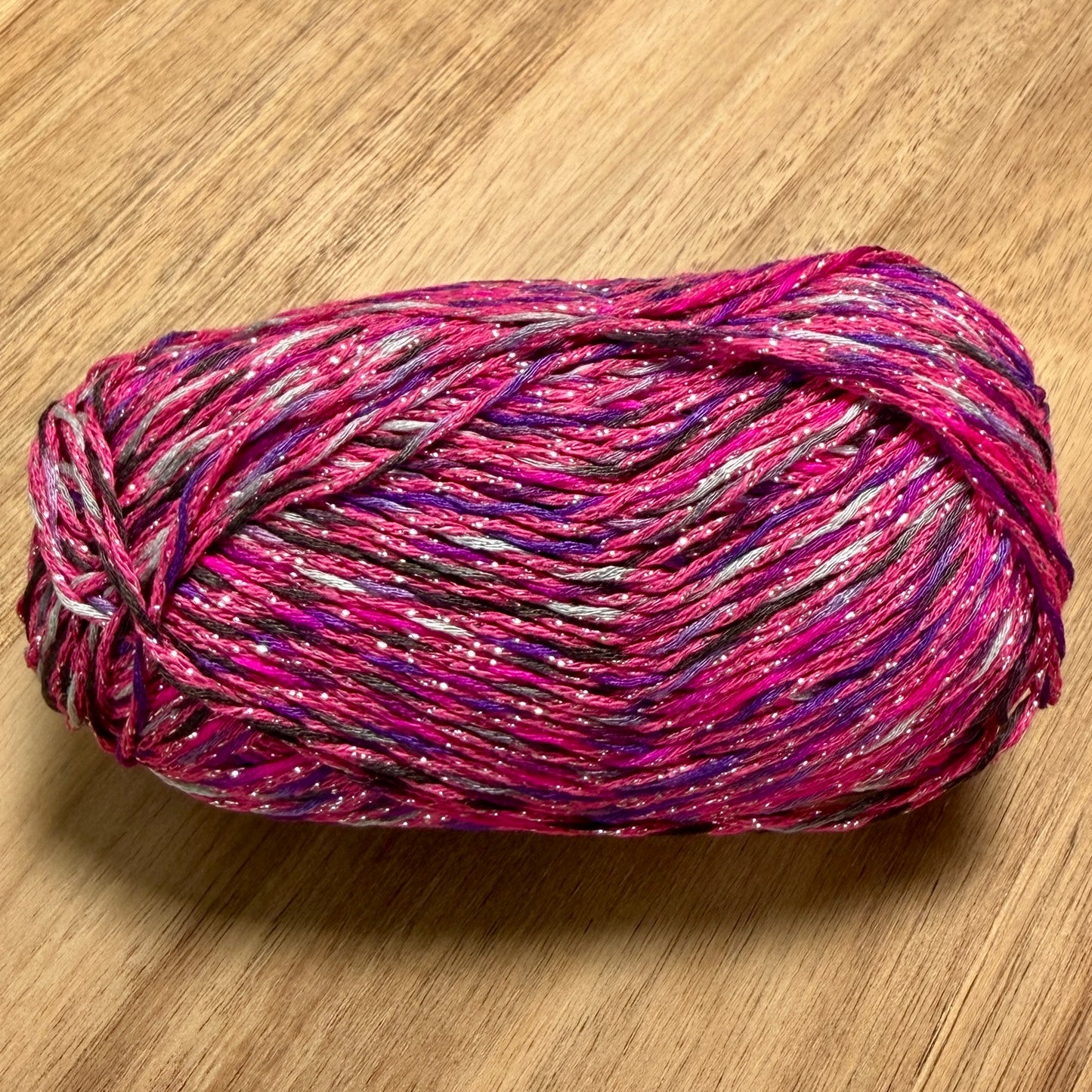 Multicolor Shimmer Yarn