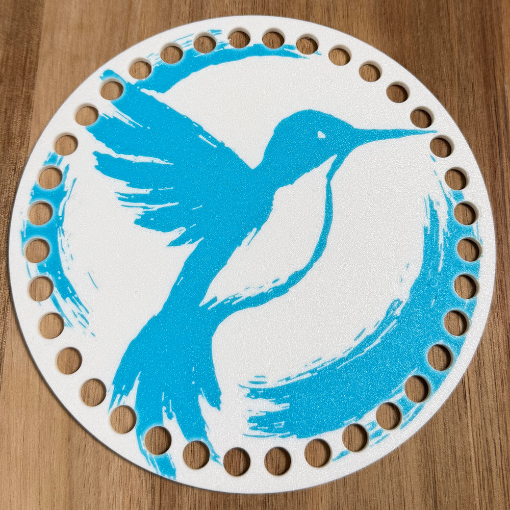 Hummingbird Base for Basket Coiling and Crochet 6-inch