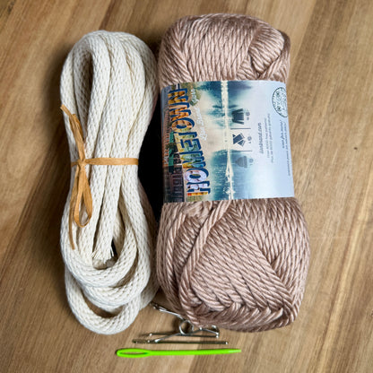 V-Stitch Yarn Coiled Basket Kit