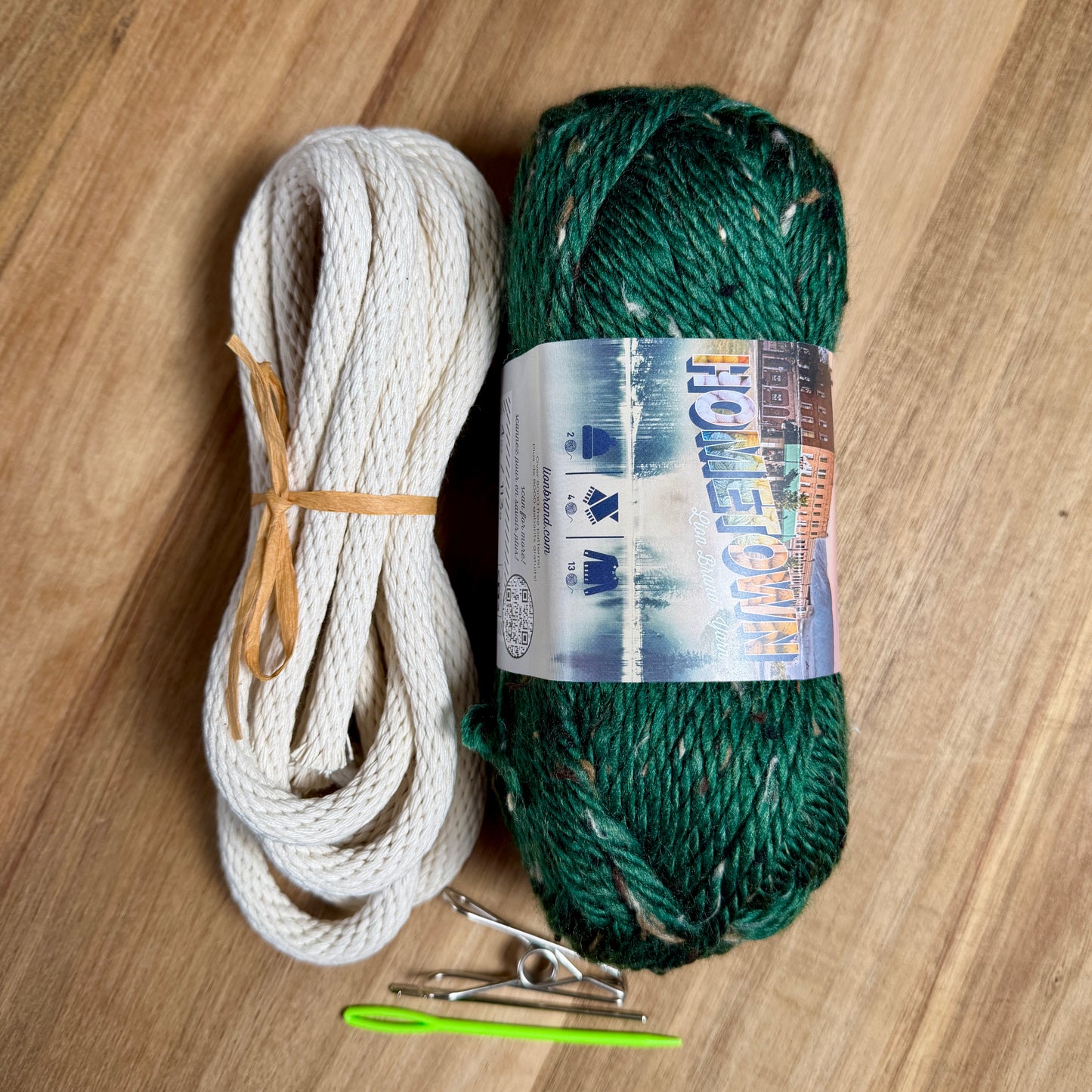V-Stitch Yarn Coiled Basket Kit