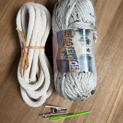 V-Stitch Yarn Coiled Basket Kit