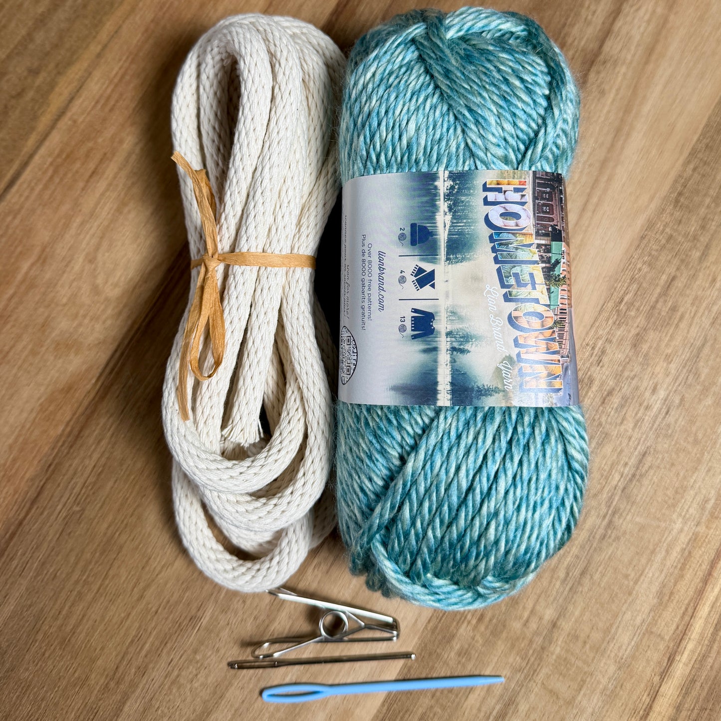 V-Stitch Yarn Coiled Basket Kit