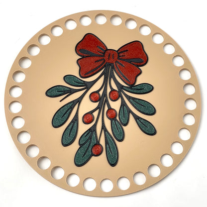 Mistletoe Base for Basket Coiling and Crochet 6-inch