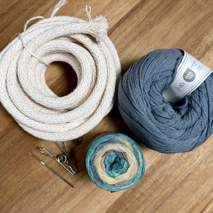 Mixed Fiber Coiled Basket Kit - Limited Edition