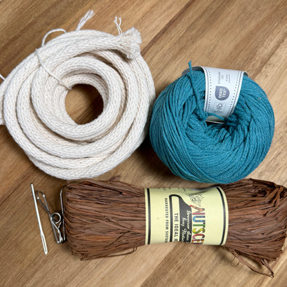 Mixed Fiber Coiled Basket Kit - Limited Edition