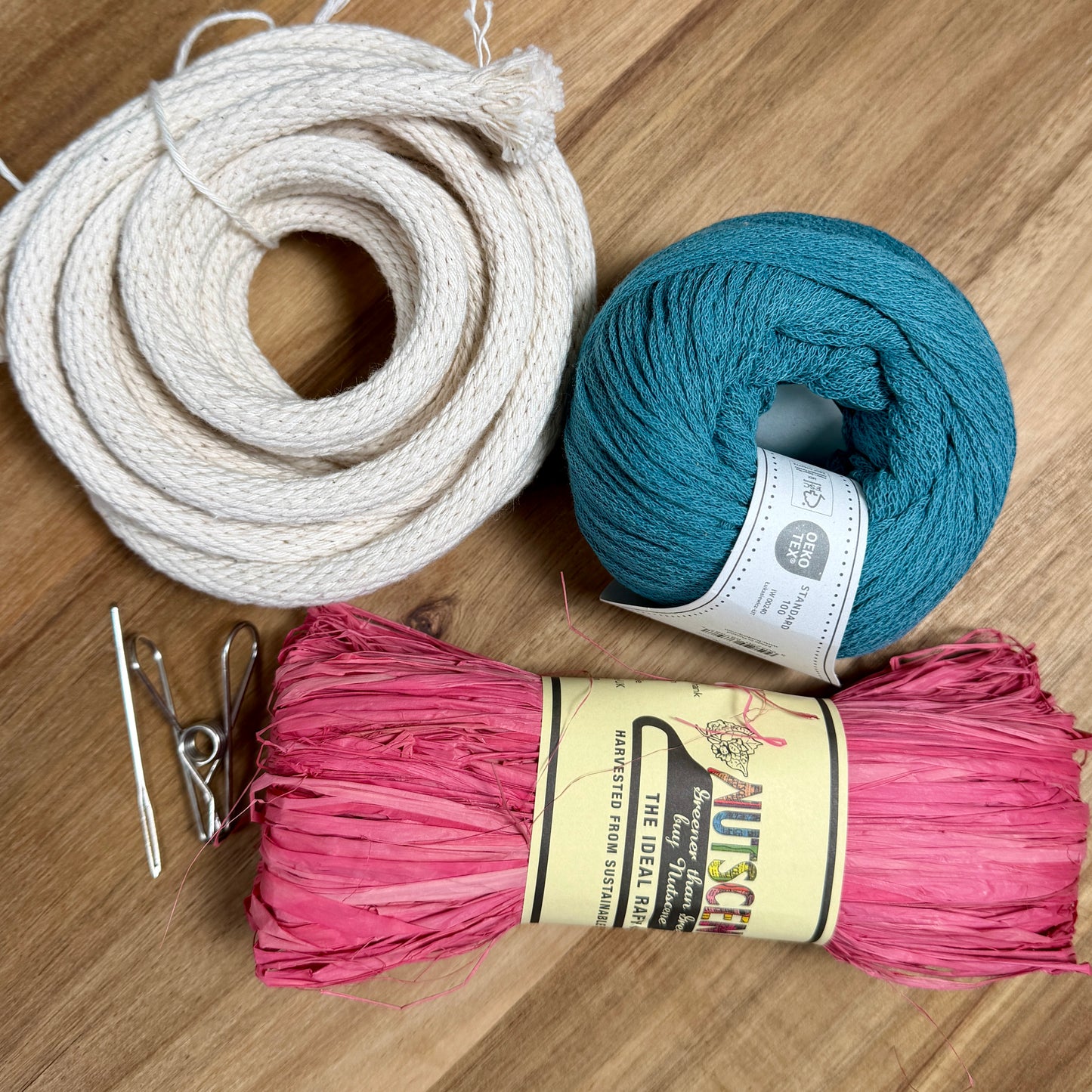 Mixed Fiber Coiled Basket Kit - Limited Edition