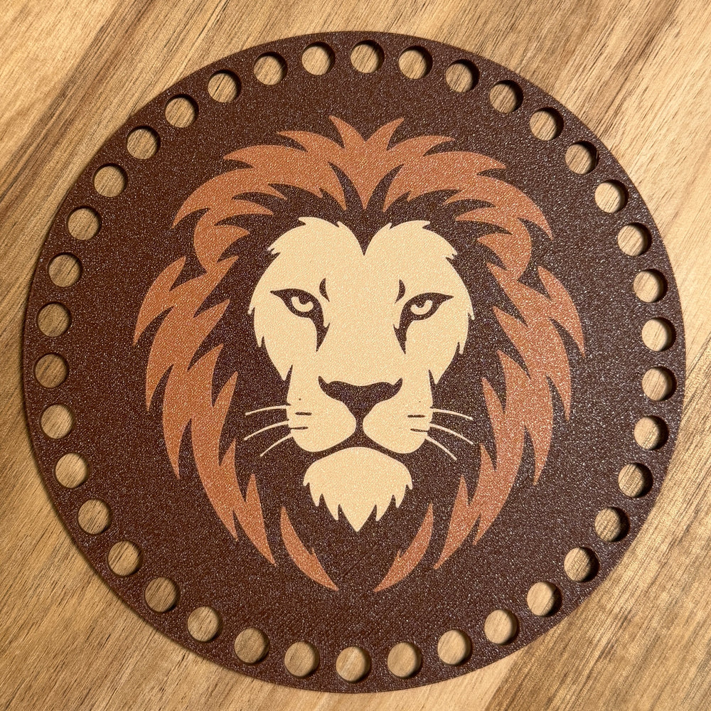 Lion Base for Basket Making