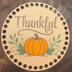Thankful Pumpkin Base for Basket Making
