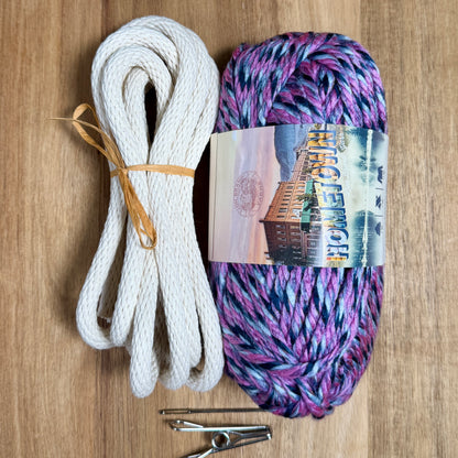 V-Stitch Yarn Coiled Basket Kit