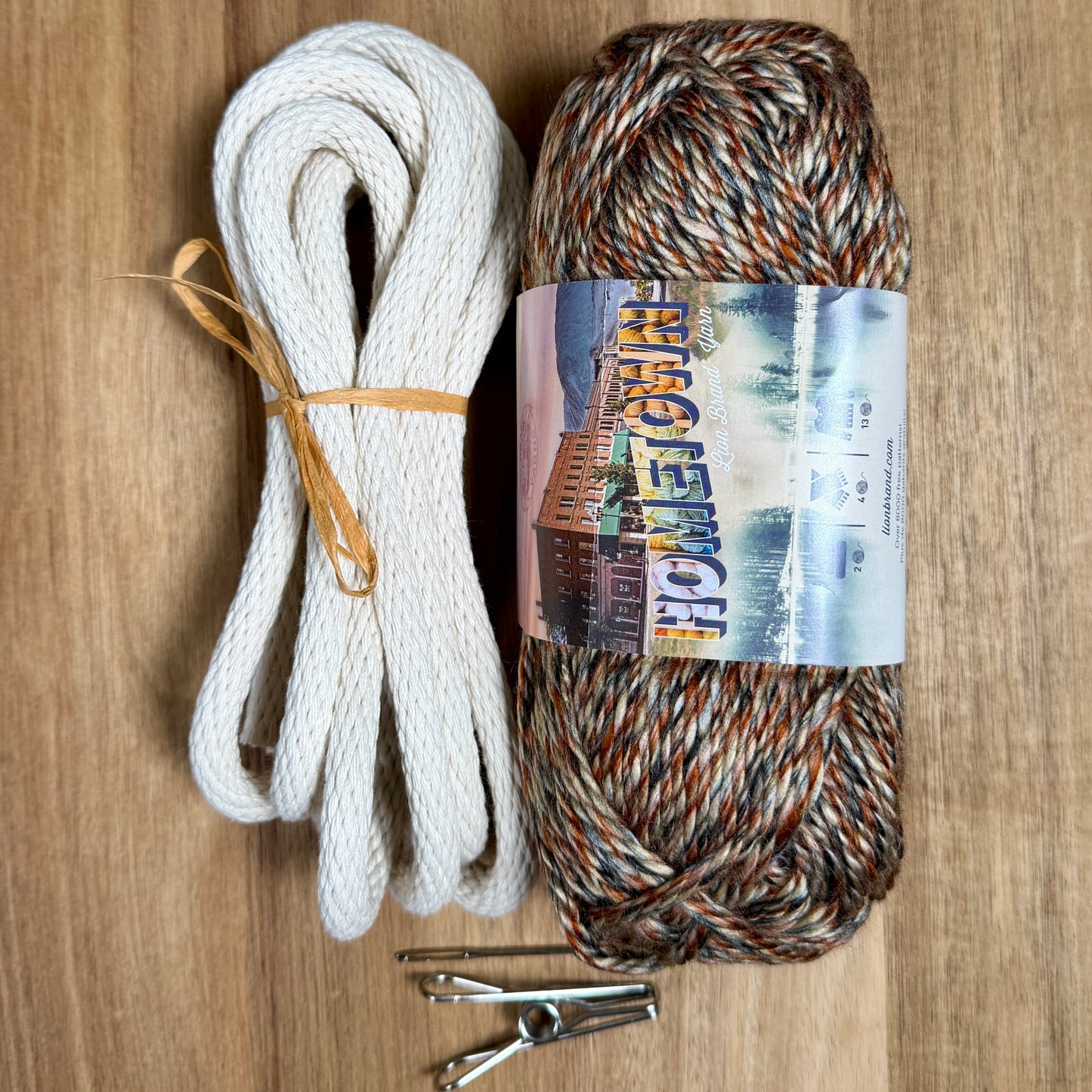 V-Stitch Yarn Coiled Basket Kit
