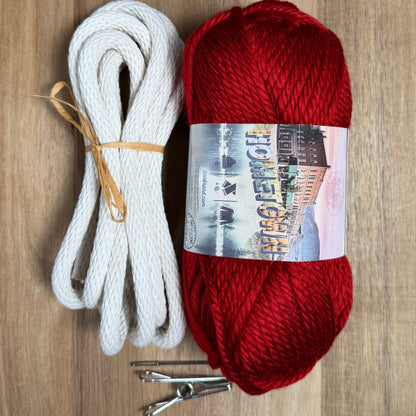 V-Stitch Yarn Coiled Basket Kit