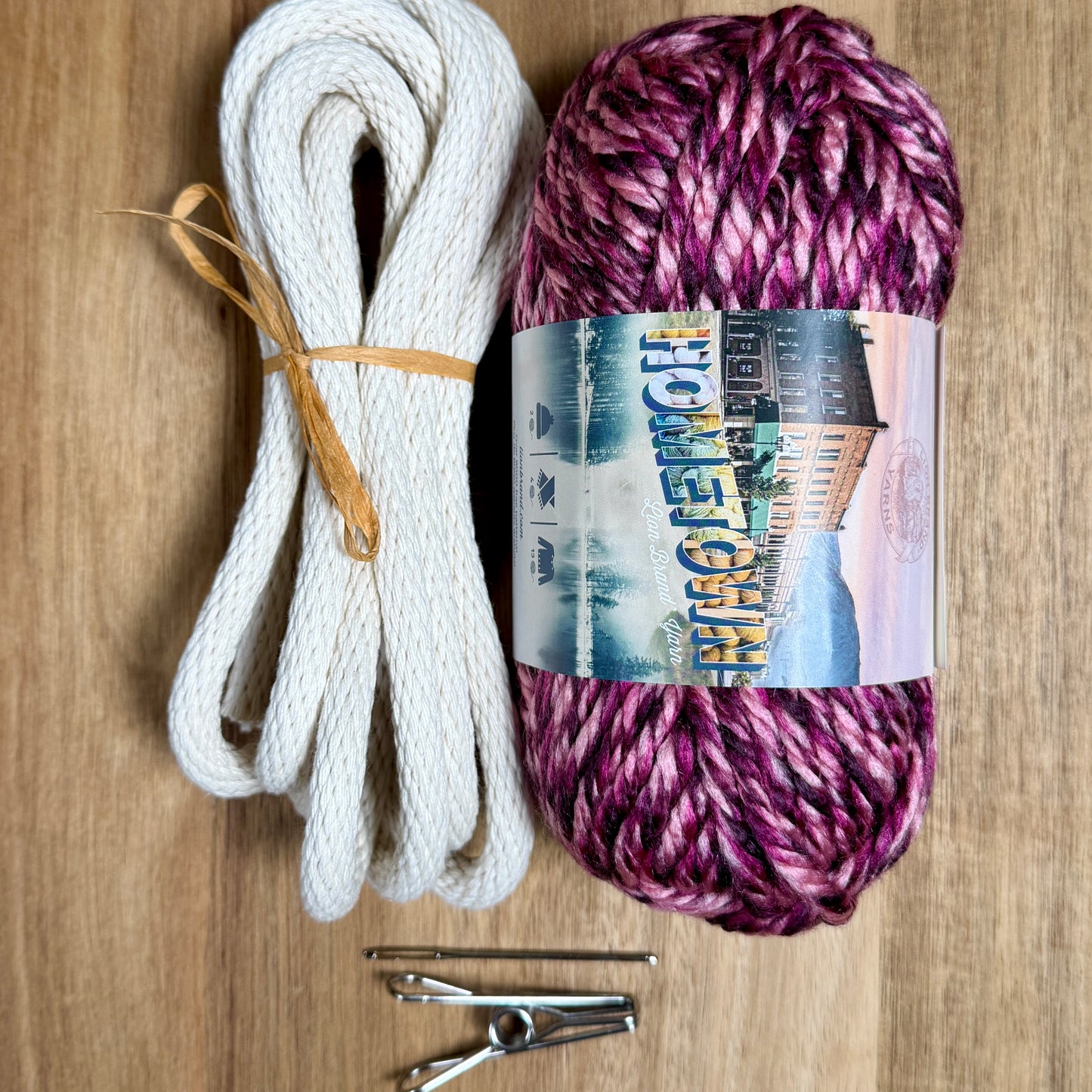 V-Stitch Yarn Coiled Basket Kit