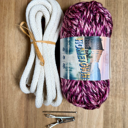 V-Stitch Yarn Coiled Basket Kit