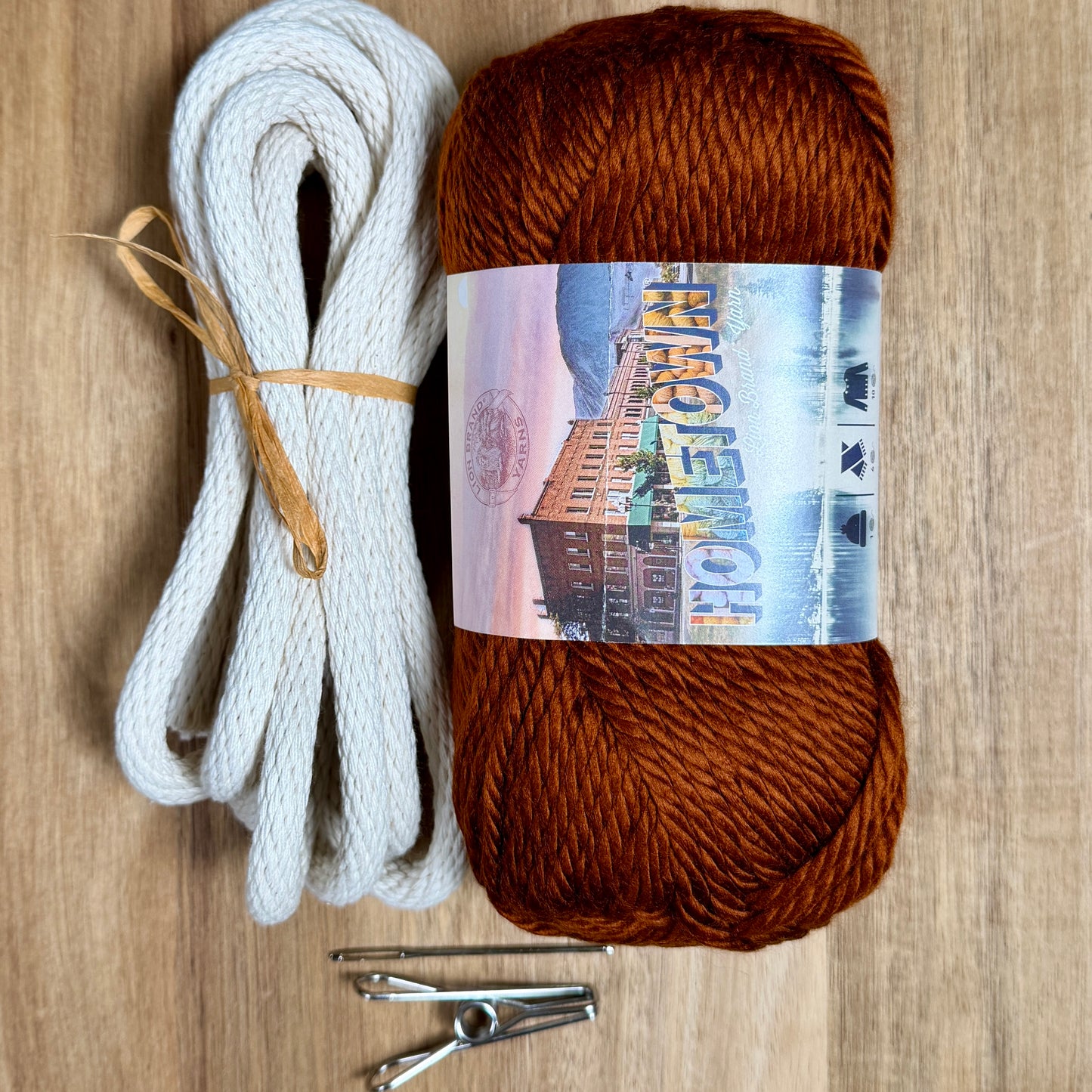 V-Stitch Yarn Coiled Basket Kit