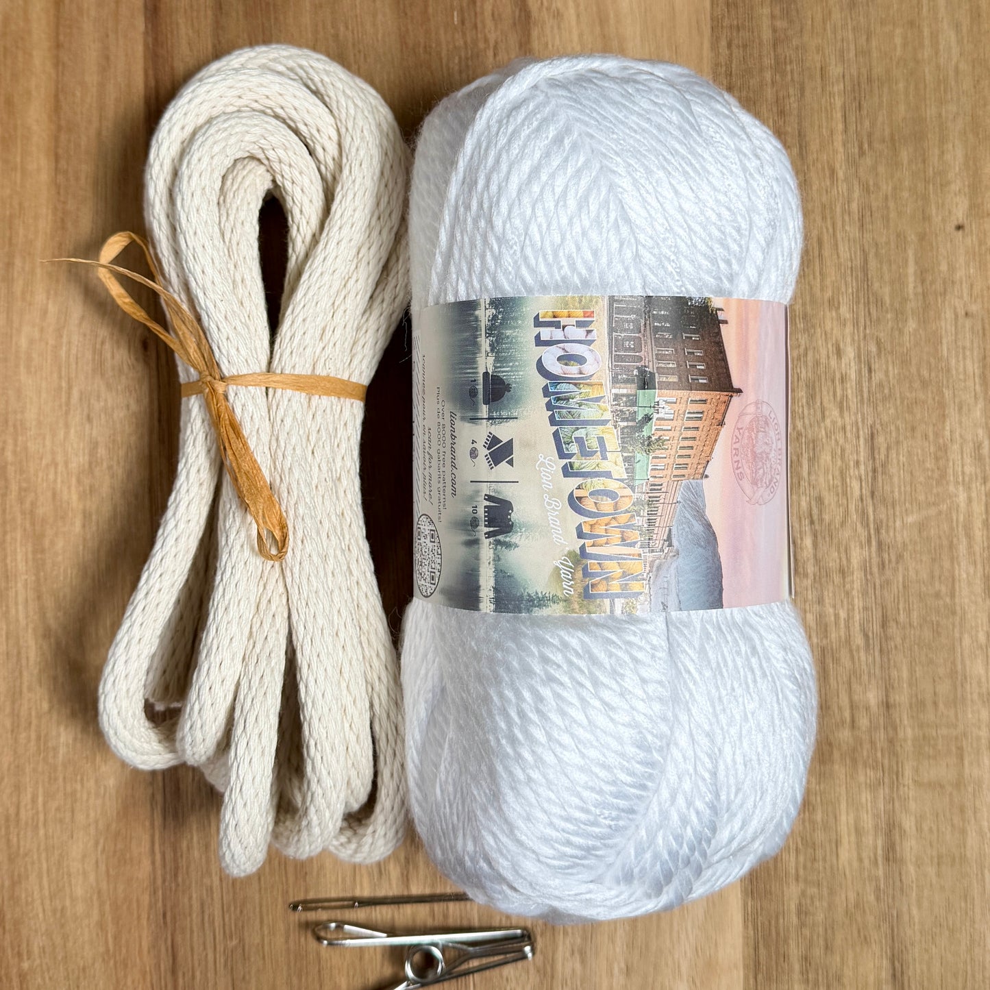 V-Stitch Yarn Coiled Basket Kit