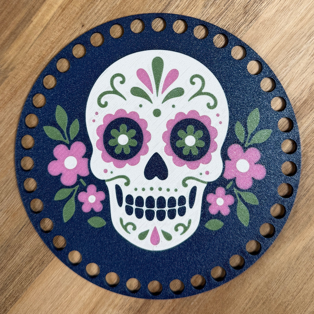 Sugar Skull Base for Basket Making
