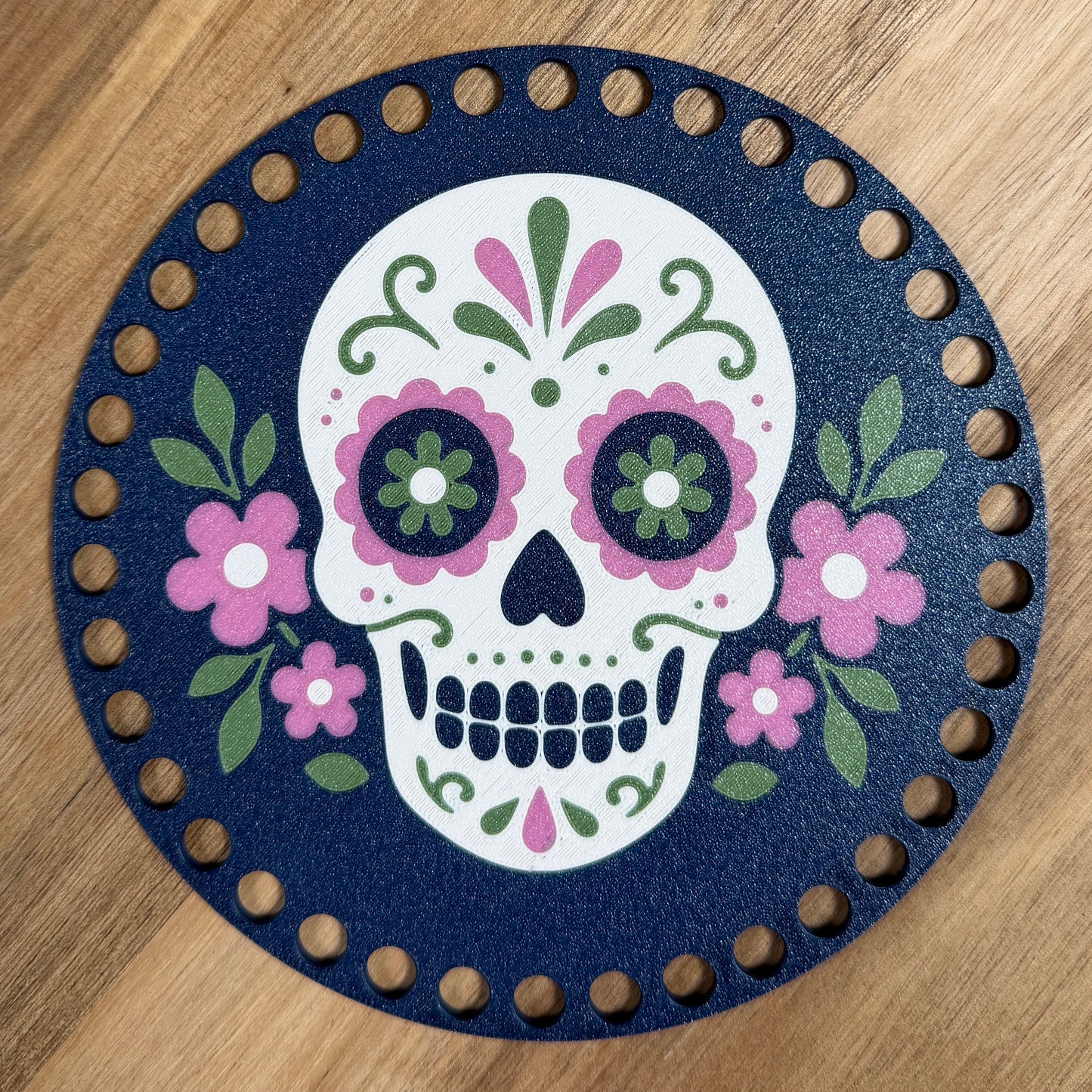 Sugar Skull Base for Basket Making