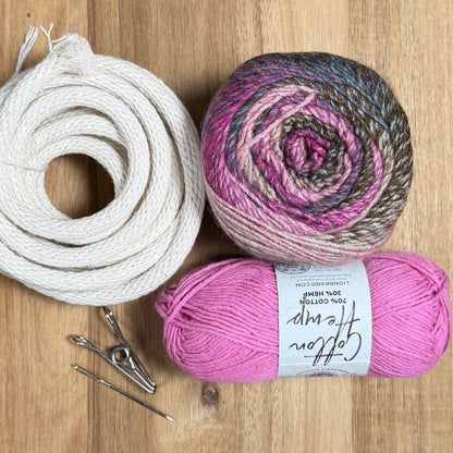 Yarn Coiled Basket Kit