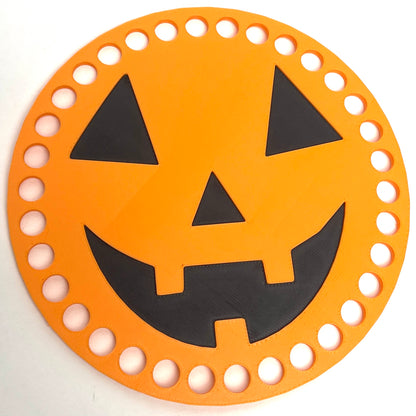 Pumpkin Faces for Basket Coiling and Crochet 5-inch