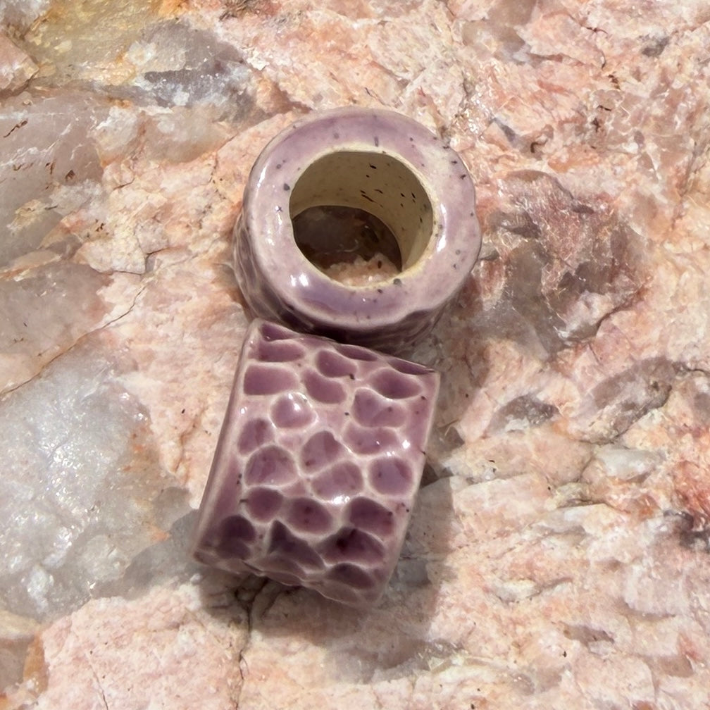 Set of 2 Ceramic Beads