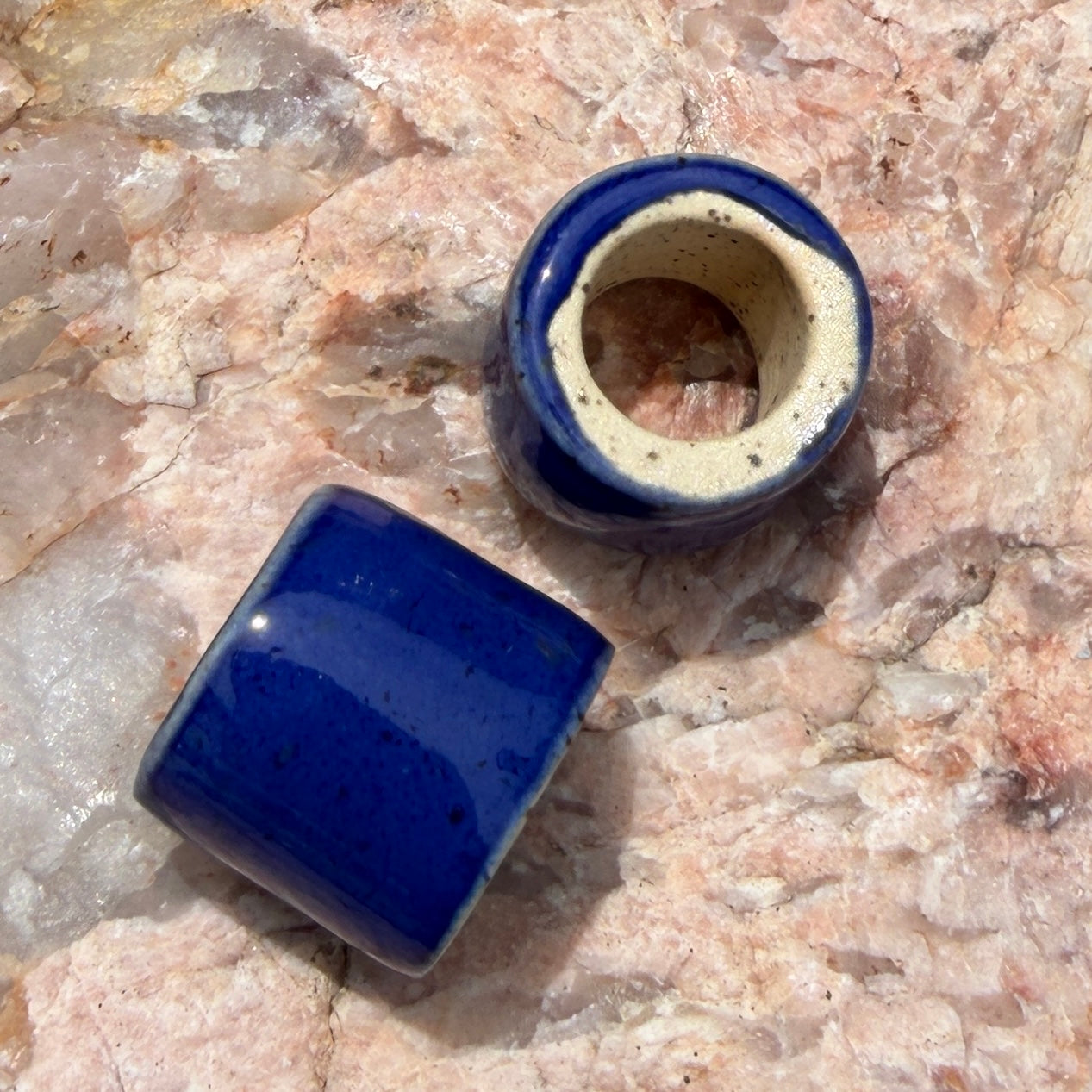 Set of 2 Ceramic Beads