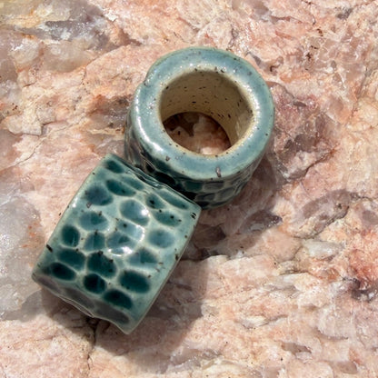 Set of 2 Ceramic Beads