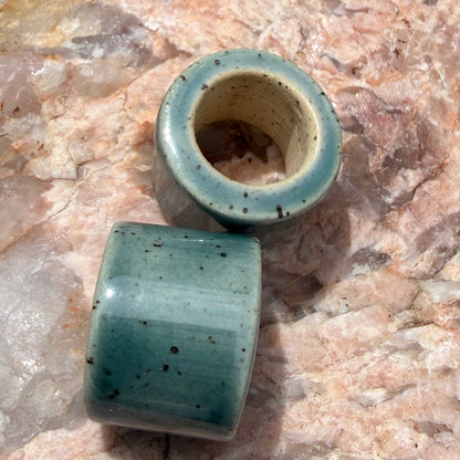 Set of 2 Ceramic Beads